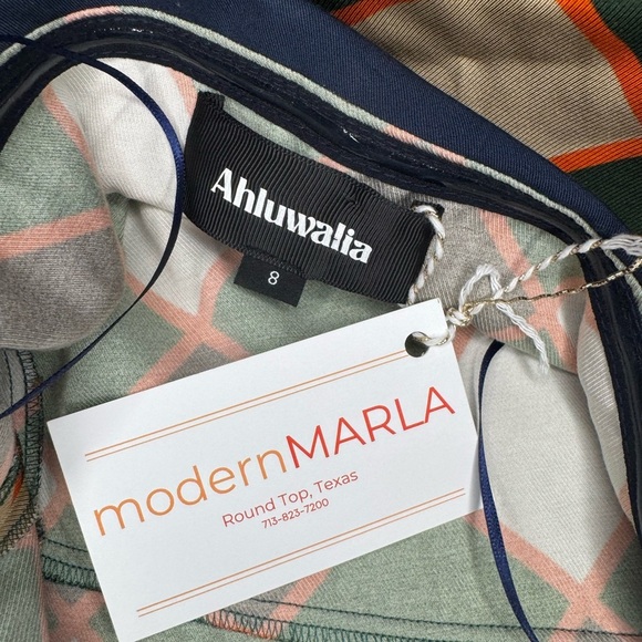 Ahluwalia Stylish Multicolor Geometric Dress.  #72 - Picture 11 of 12